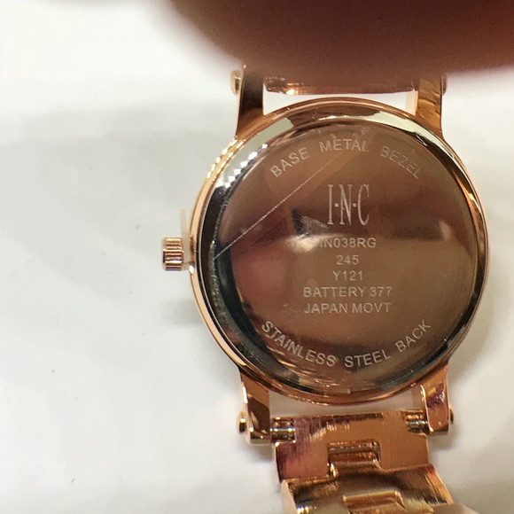 INC Rose Gold Crystal Bracelet Watch [JW-28] - Picture 8 of 8